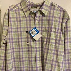 Columbia Steeple Ridge Plaid Long Sleeve Shirt